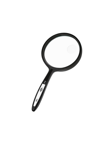 Lupa q-connect cristal bifocal 62 mm mango curvo