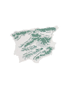 Plantilla liderpapel mapa españa plastico 22x18 cm bolsa de 3 unidades 2