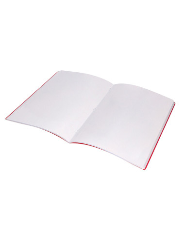 Libreta liderpapel 360 tapa de plastico a4 48 hojas 90g/m2 lisa sin margen colores surtidos