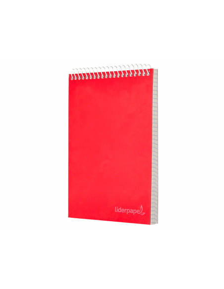 Cuaderno espiral liderpapel bolsillo dieciseiavo apaisado witty tapa dura dura 80h 60 grcuadro 4 mm colores stdos.