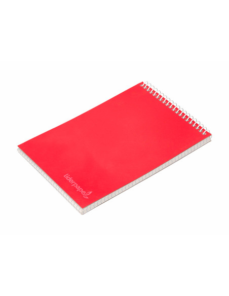 Cuaderno espiral liderpapel bolsillo dieciseiavo apaisado witty tapa dura dura 80h 60 grcuadro 4 mm colores stdos.