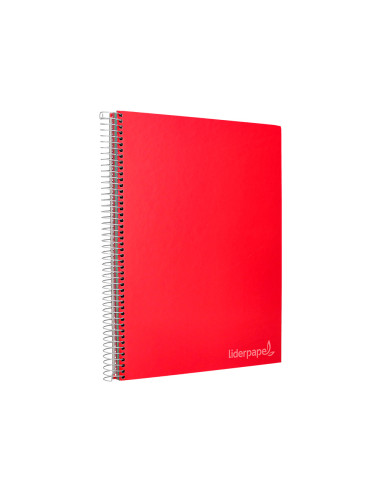 Cuaderno espiral liderpapel a5 micro jolly tapa forrada 140h 75 gr horizontal 5 bandas6 taladros colores surtidos