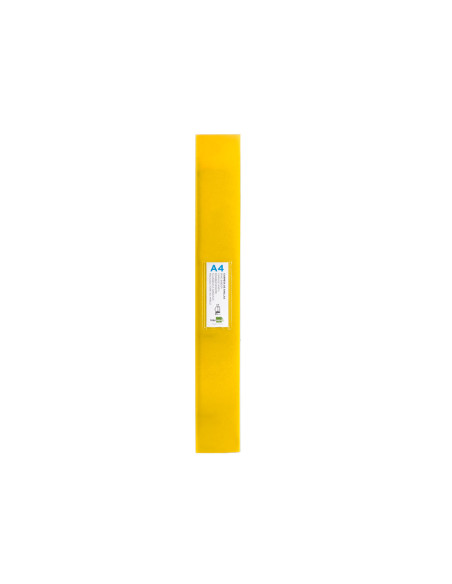 Carpeta liderpapel 4 anillas 25 mm mixtas polipropileno din a4 amarillo fluor opaco