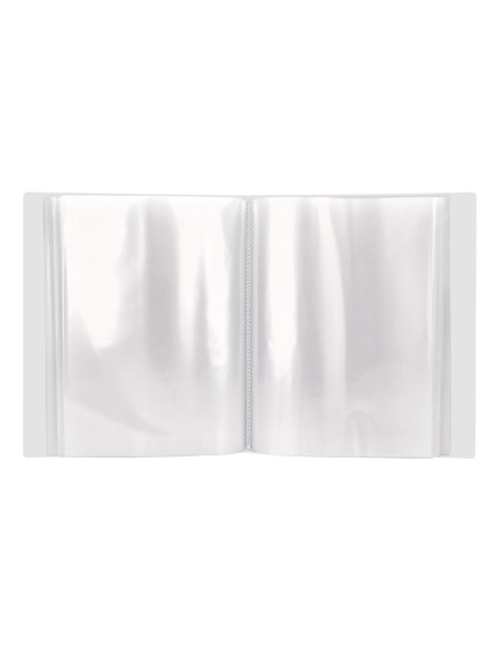 Carpeta liderpapel personaliza 100 fundas polipropilenodin a4 transparente con cajetin