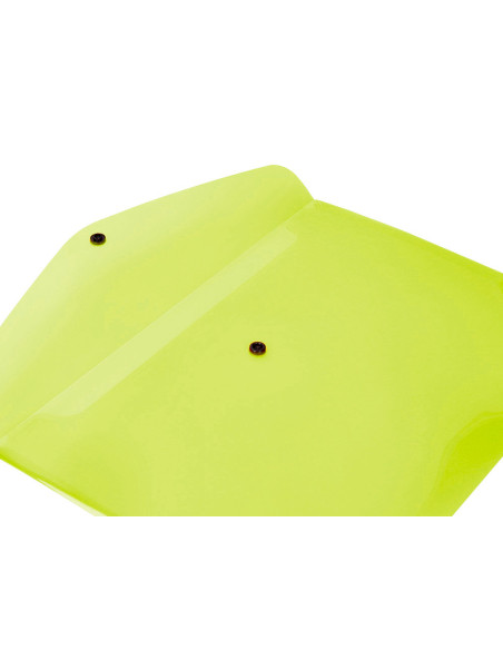 Carpeta liderpapel dossier broche polipropileno din a4 amarillo fluor opaco 50 hojas