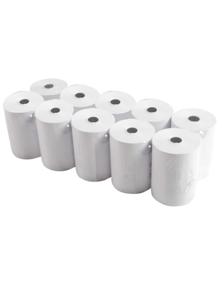 Rollo sumadora termico q-connect 57 mm ancho x 60 mm diametro sin bisfenol a