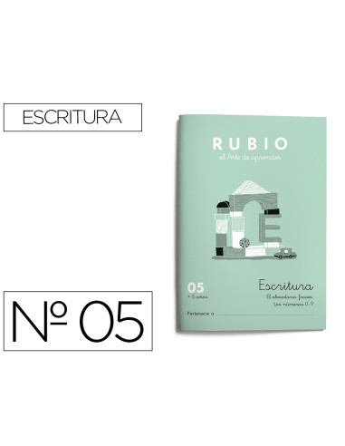 Cuaderno rubio caligrafia nº 05
