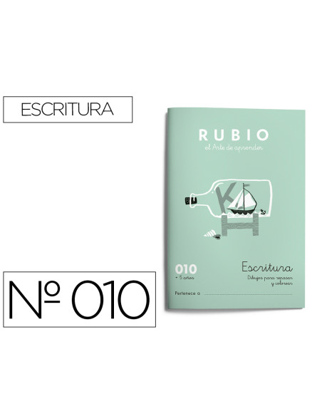 Cuaderno rubio caligrafia nº 010