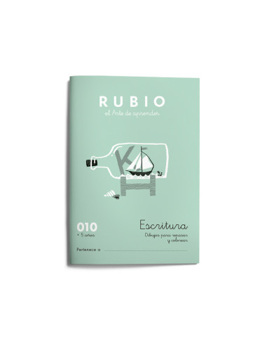 Cuaderno rubio caligrafia nº 010