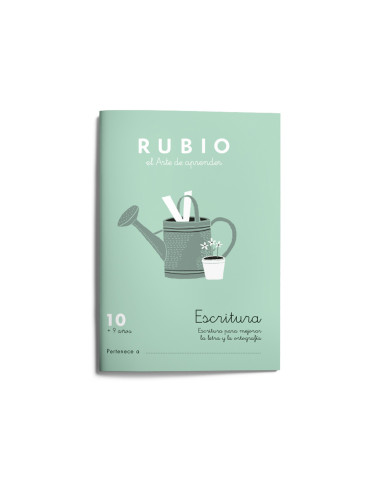 Cuaderno rubio caligrafia nº 10