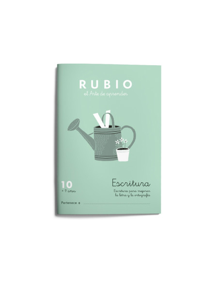 Cuaderno rubio caligrafia nº 10
