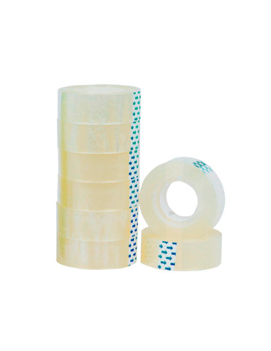 Cinta adhesiva q-connect transparente 33 mt x 19 mm