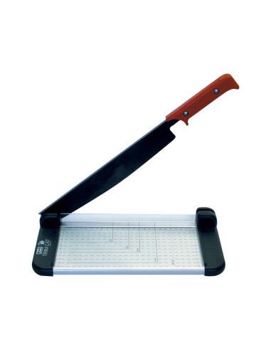 Cizalla m+r metalica 6426 de palanca de 26 cm con base de aluminio