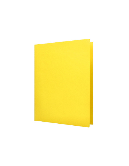 Subcarpeta liderpapel din a4 amarillo intenso 180g/m2