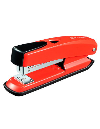 Grapadora q-connect kf02150 metalica roja capacidad 20 hojas