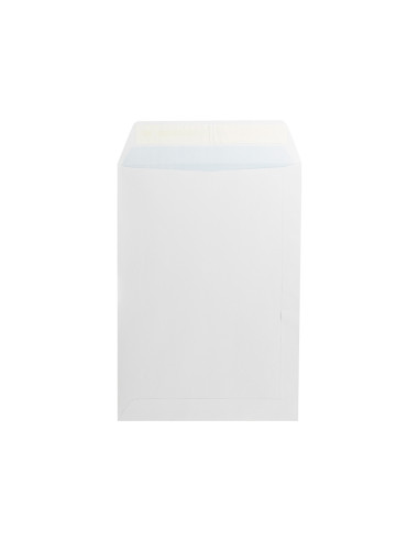 Sobre liderpapel bolsa n.10 blanco folio prolongado 250x353mm tira de silicona caja de 250 unidades