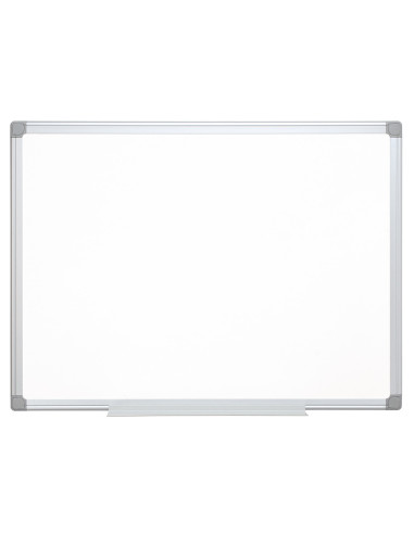 Pizarra blanca q-connect lacada magnetica marco de aluminio 200x100 cm