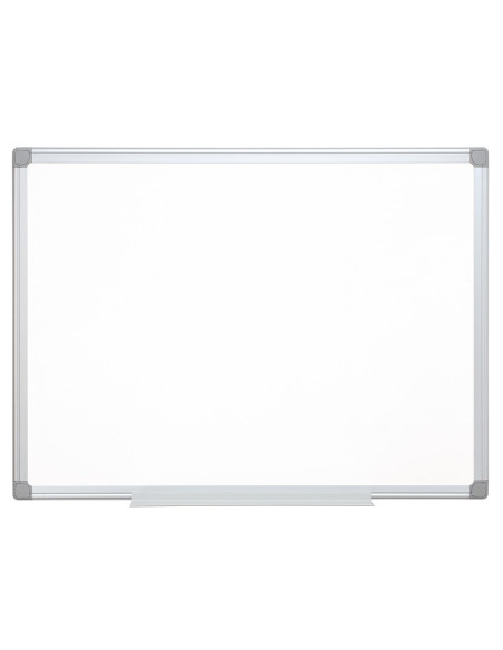 Pizarra blanca q-connect lacada magnetica marco de aluminio 200x100 cm