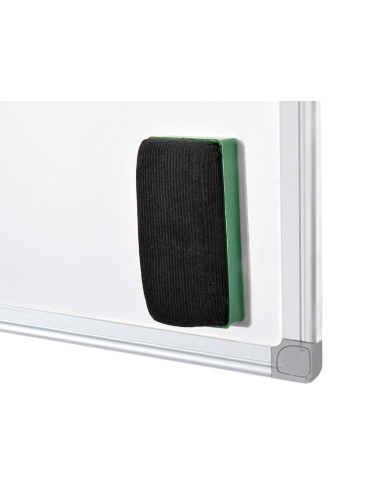 Pizarra blanca q-connect lacada magnetica marco de aluminio 200x100 cm