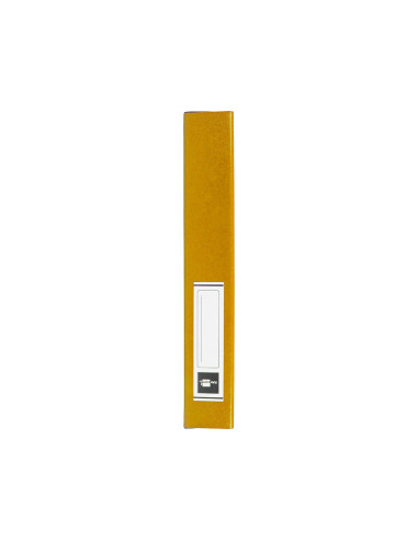 Carpeta proyectos liderpapel folio lomo 50mm carton gofrado amarilla