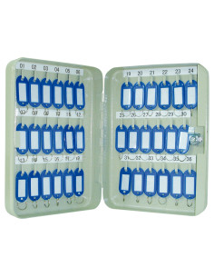 Armario metalico portallaves q-connect 250x180x60 mm para 36 llaves 2