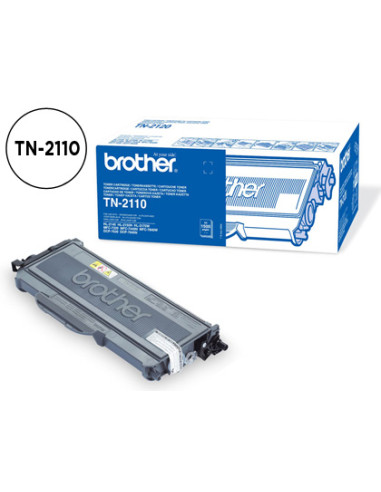 Toner brother tn-2110 hl-2140 hl-2150n hl-2170w dcp-7030/7045n mfc-7320/7440n/7840w -1500pag 5%-