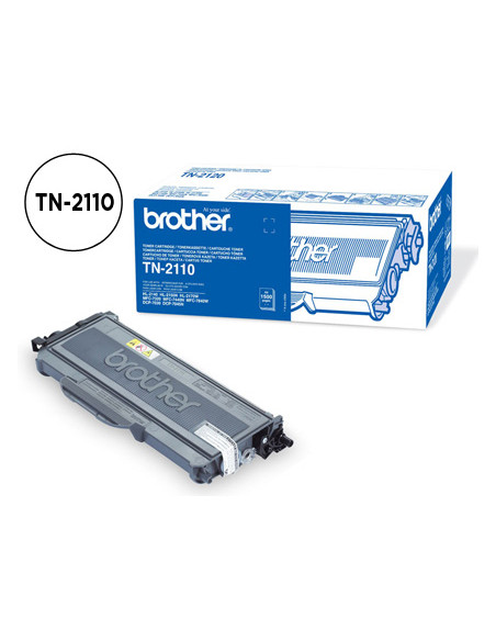 Toner brother tn-2110 hl-2140 hl-2150n hl-2170w dcp-7030/7045n mfc-7320/7440n/7840w -1500pag 5%-