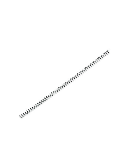 Espiral metalico yosan negro paso 64 5:1 6 mm calibre 1,00 mm