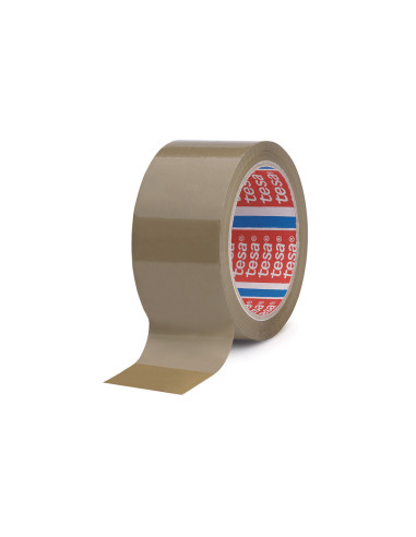 Cinta adhesiva tesa marron pp 132 mt x 50 mm para embalaje