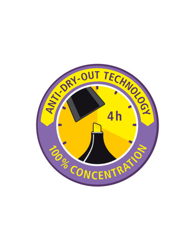 Rotulador stabilo marcador fluorescente swing cool verde