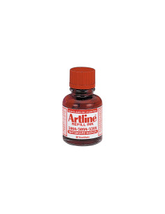 Tinta artline rojo para rotulador pizarra blanca 500a bote 20 ml 2