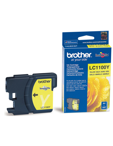 Ink-jet brother lc-1100y amarillo 325 pag