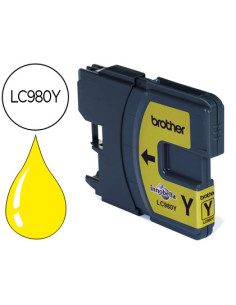 Ink-jet brother lc-980y dcp-145/dcp-165/mfc-250/mfc- 290 amarillo
