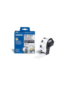 Etiqueta brother dk11221 23x23 mm 1000 etq para impresoras ql 2
