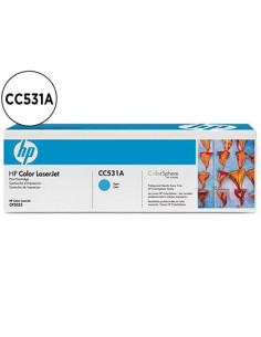 Toner hp laserjet color cp2025/cm2320 cian 2.800 pag
