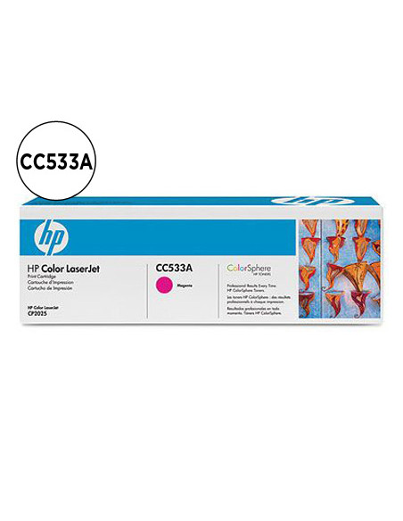 Toner hp laserjet color cp2025/cm2320 magenta 2.800pag