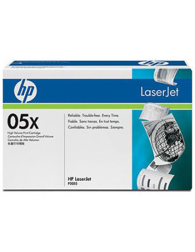 Toner hp laserjet negro ce505x 6.500 pag