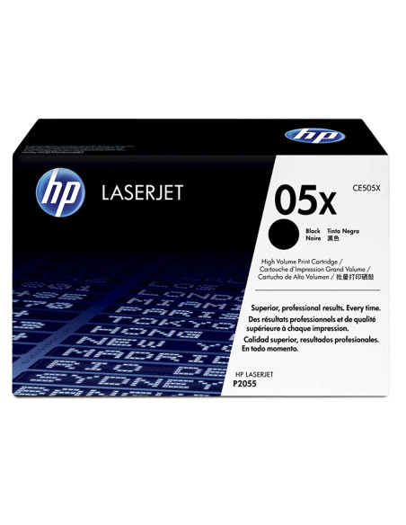 Toner hp laserjet negro ce505x 6.500 pag
