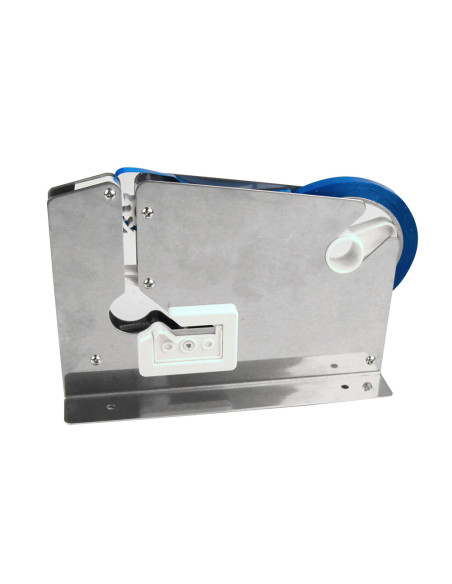 Cinta adhesiva q-connect 66m x 9mm azul para cerrar bolsas