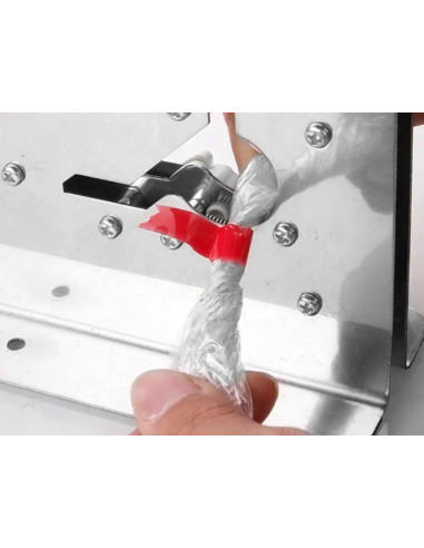 Maquina cierra bolsa q-connect acero inoxidable