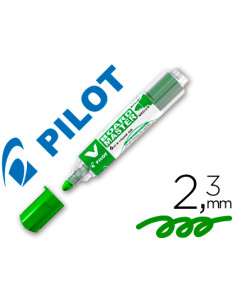 Rotulador pilot v board master para pizarra blanca verde tinta liquida trazo 2,3mm