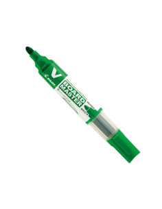 Rotulador pilot v board master para pizarra blanca verde tinta liquida trazo 2,3mm 2