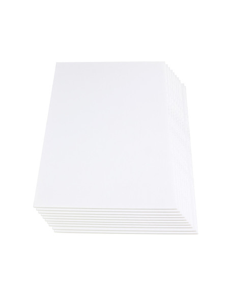 Carton pluma liderpapel blanco adhesivo 1 cara 70x100 cm espesor 5 mm