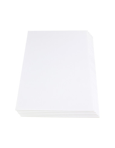 Carton pluma liderpapel blanco adhesivo 1 cara 100x140 cm espesor 5 mm