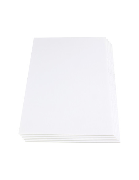 Carton pluma liderpapel blanco adhesivo 1 cara 100x140 cm espesor 5 mm