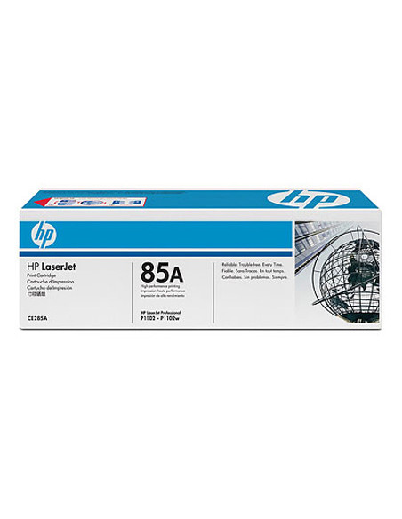 Toner hp 85a laserjet p1100/p1102 -ce285a- negro 1.600 pags