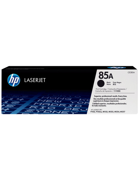 Toner hp 85a laserjet p1100/p1102 -ce285a- negro 1.600 pags