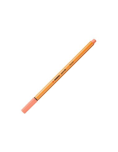 Rotulador stabilo punta de fib ra point 88 albaricoque punta fina 0,4mm
