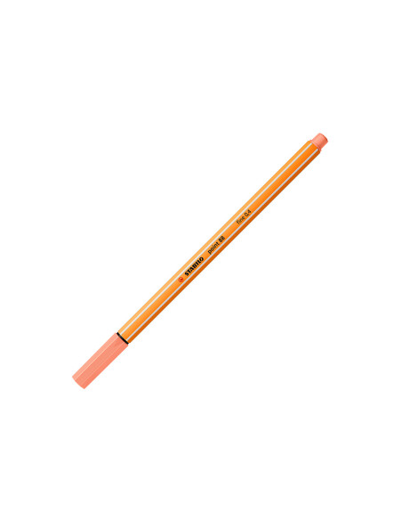 Rotulador stabilo punta de fib ra point 88 albaricoque punta fina 0,4mm