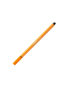 Rotulador stabilo acuarelable pen 68 naranja punta gruesa 1mm 2